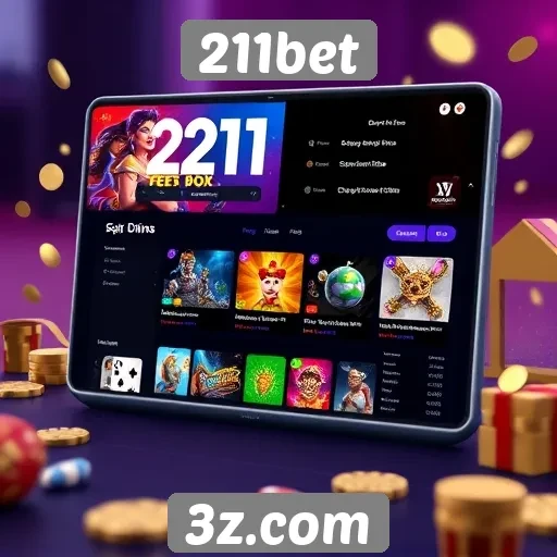 Explorando a interface do usuário no 211bet